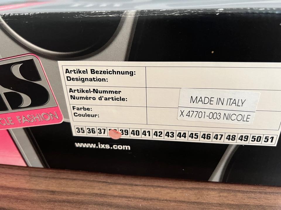 Ixs Motorrad Stiefel Frauen gr 38 x boots Nicole neu 40€