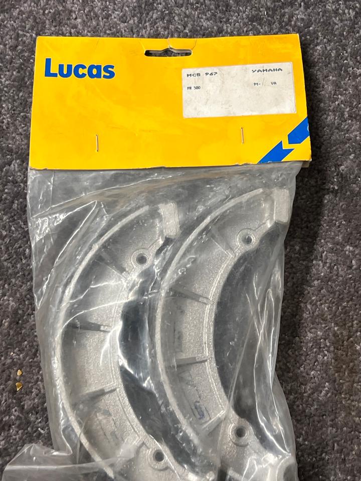 Yamaha SR 500 XT 500 Bremsbeläge hinten Lucas MCA 967 neu 20€