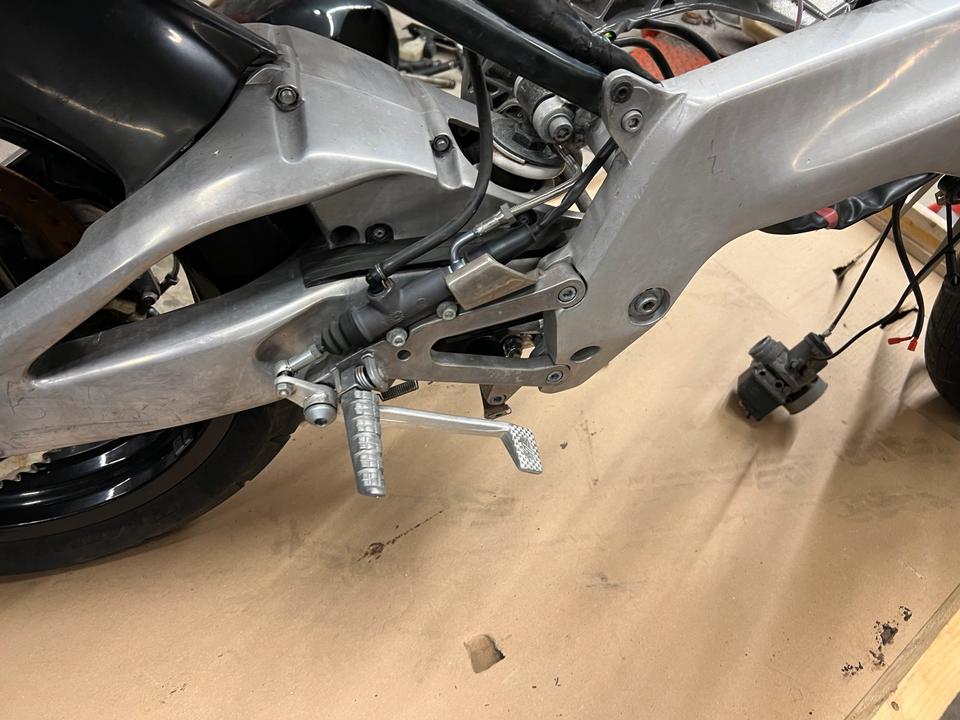 Aprilia RS 125 Modell zd4mp rotax 122 in Teilen