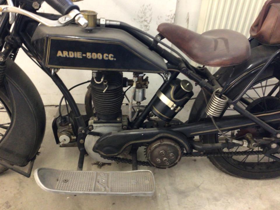Ardie 500 alte Restauration