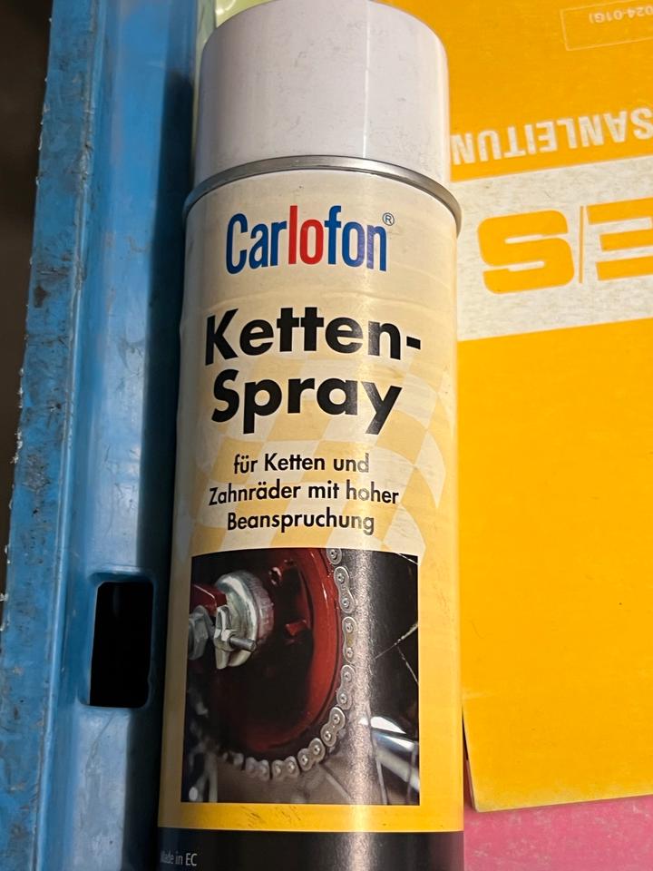 Kettenspray Motorrad Cross je 8€
