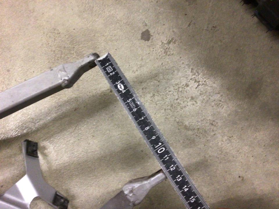 Heckrahmen Husqvarna Te 610 ohne Beschädigung 70€