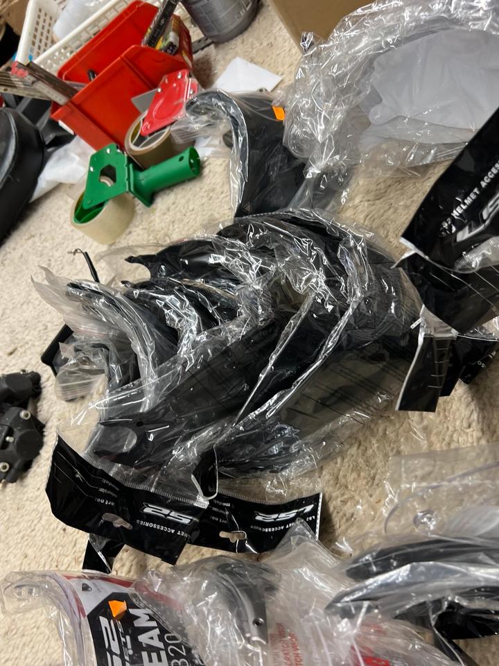 LS 2 Helm Zubehör Visier alles neuware zusammen 100€