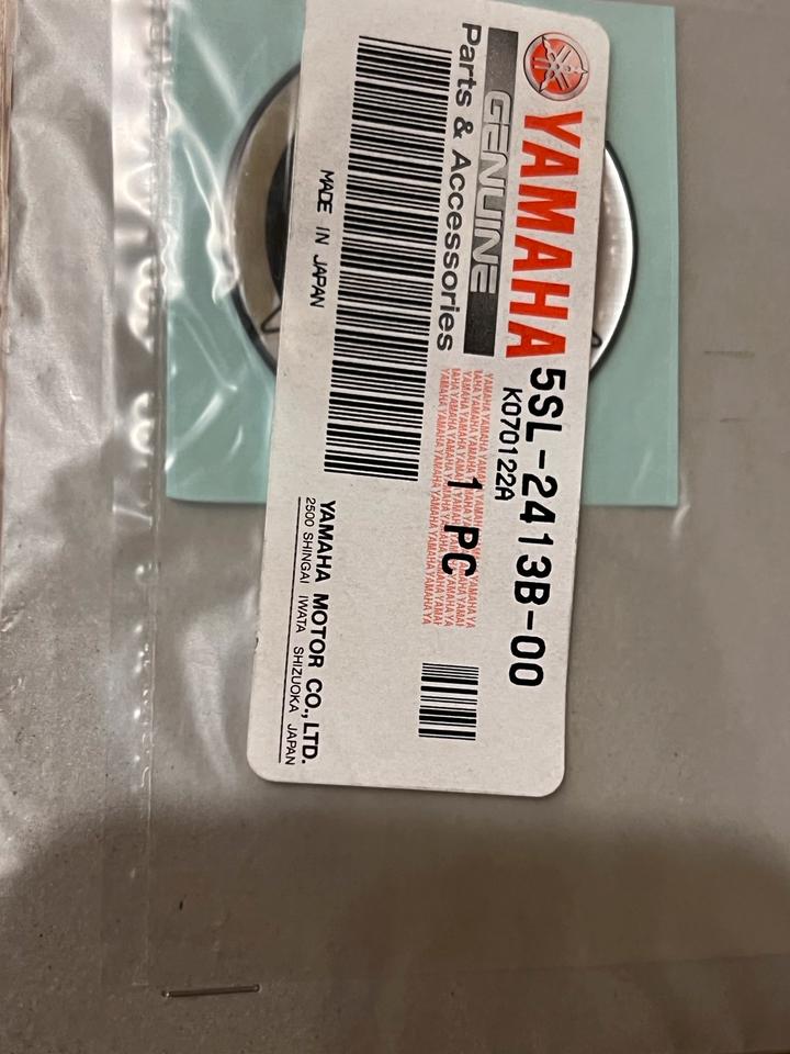 Yamaha R6 Tank Aufkleber 5SL-2413B-00