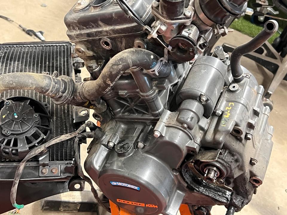 Ktm rc 125 Duke 125 Motor Baujahr 2024 16500 km alt 1200€