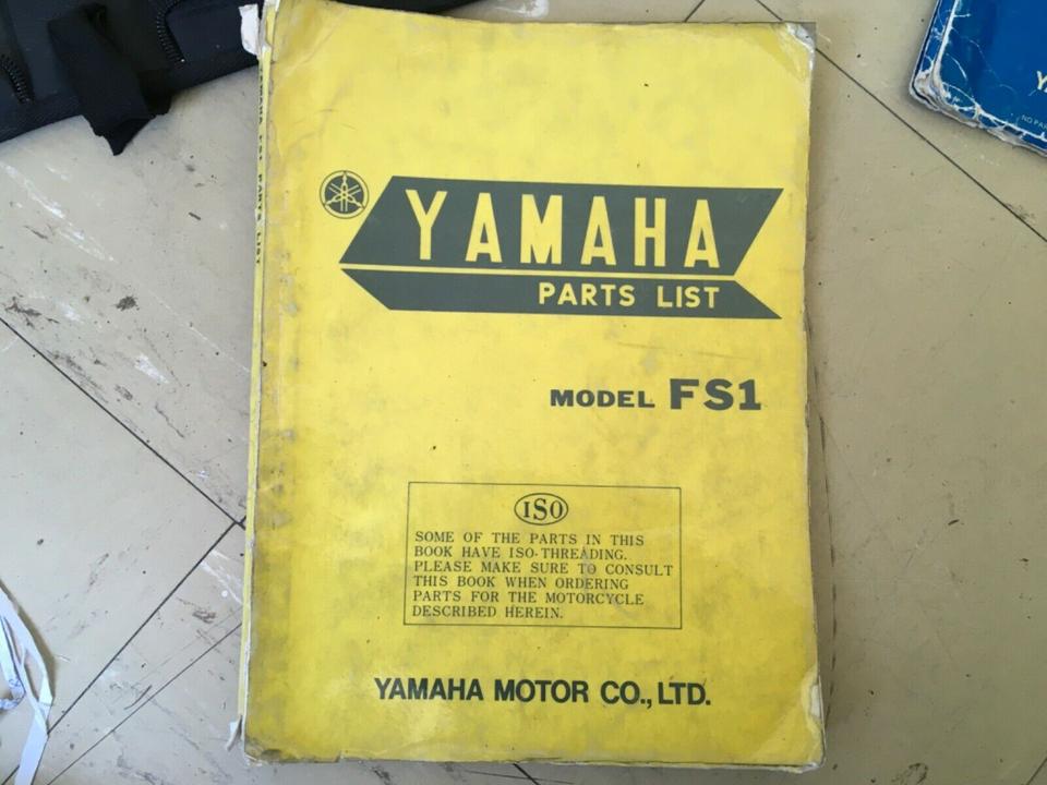 Ersatzteileliste Yamaha FS1 Orginal
