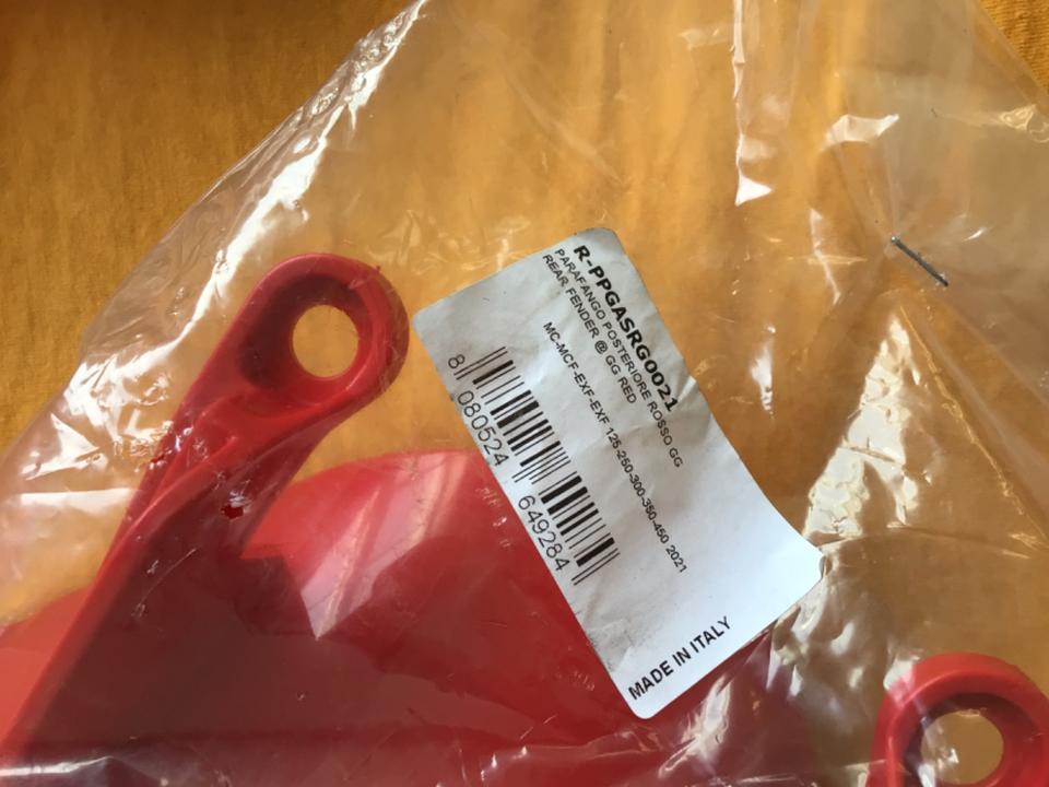 R-PPGASRG0021 Kotflügel hinten gasgas neu mc Mcf exf 125 250