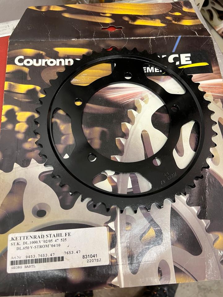 Suzuki DL650 1000 VStrom 650 1000 kettenrad 47Z 525 neu 20€