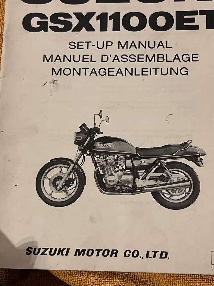 Suzuki GSX 1100 ET – Montage-Anleitung