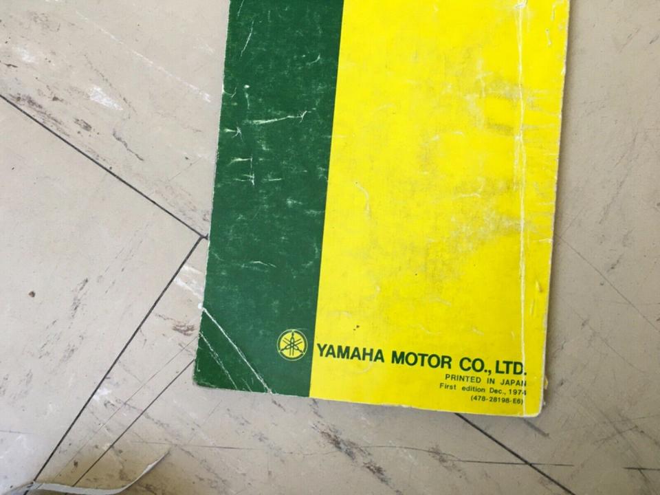 Ersatzteileliste Yamaha RS 100 45€