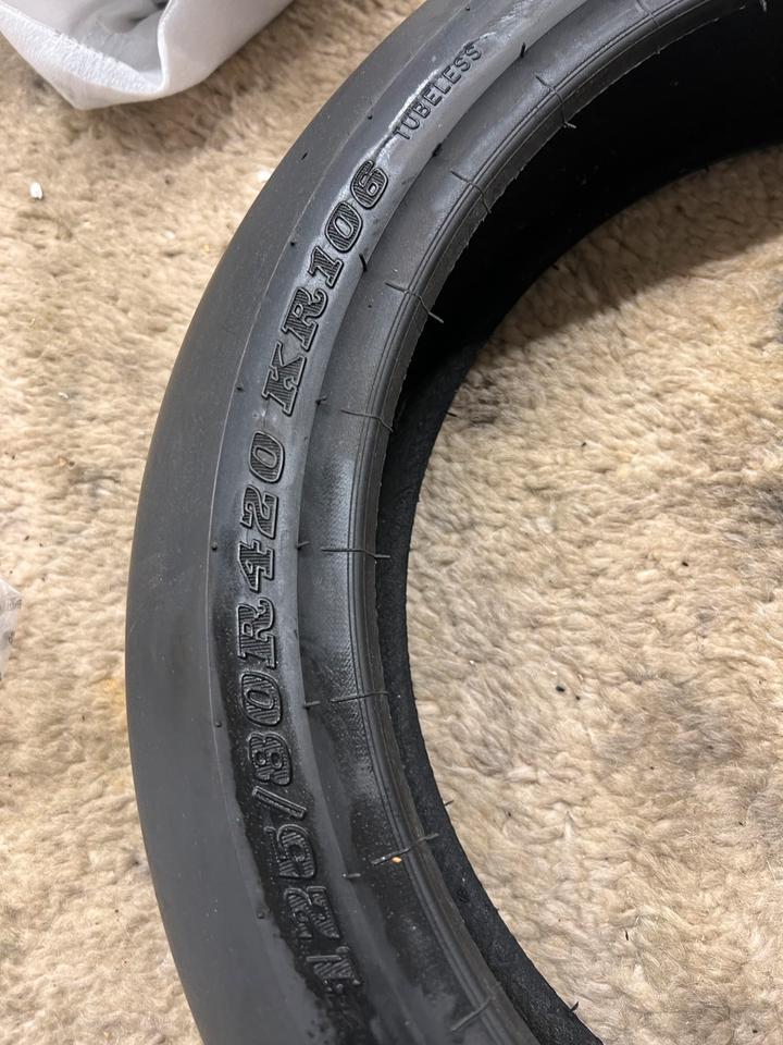 Dunlop slick 125/80R420 50€ neu