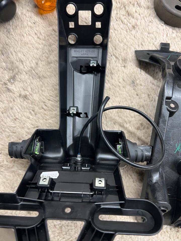 Yamaha R125 yzf 125 Kennzeichen Träger Halter
