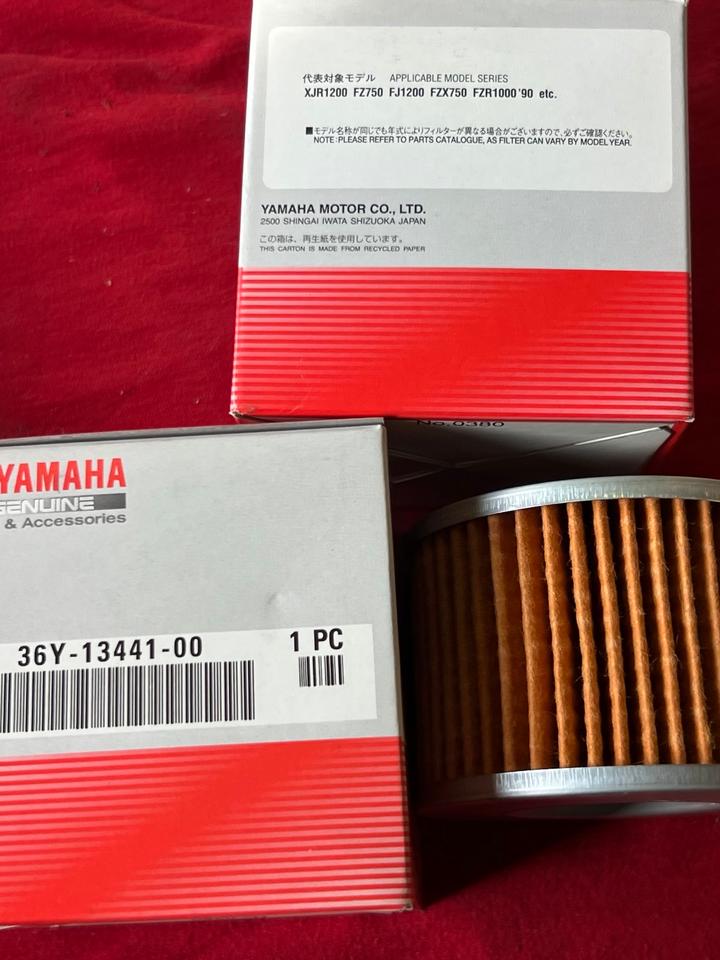 Yamaha Ölfilter xjr 1200 fj 1200 fzr 1000 36Y-13441-0 Orginal
