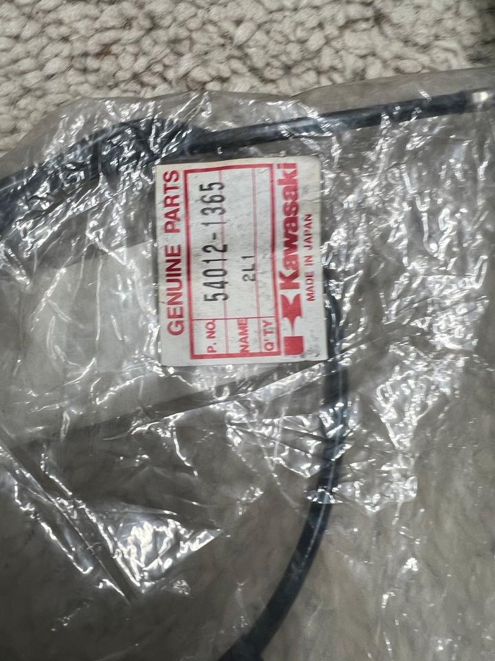 Kawasaki EL 250 gaszug Kawasaki 54012-1365 neu 20€