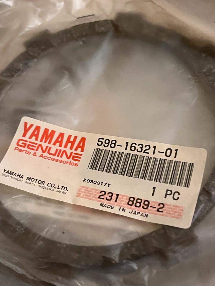 Yamaha XT 125 Kupplungsbeläge Kupplung 598-16321-01