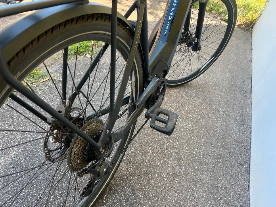 Bulls Lacuba evo lite 11 Damen E-Bike Schwarz mit Gepäckträger