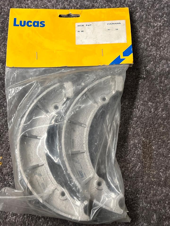 Yamaha SR 500 XT 500 Bremsbeläge hinten Lucas MCA 967 neu 20€