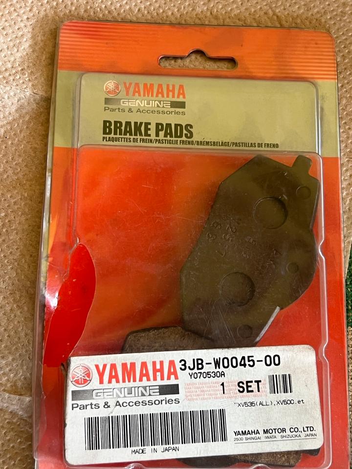 YAMAHA XV 535 Bremsbeläge vorne 3JB-W0045-00