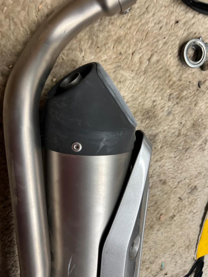 Yamaha XTX 660 Auspuff Orginal von Neufahrzeug 200€