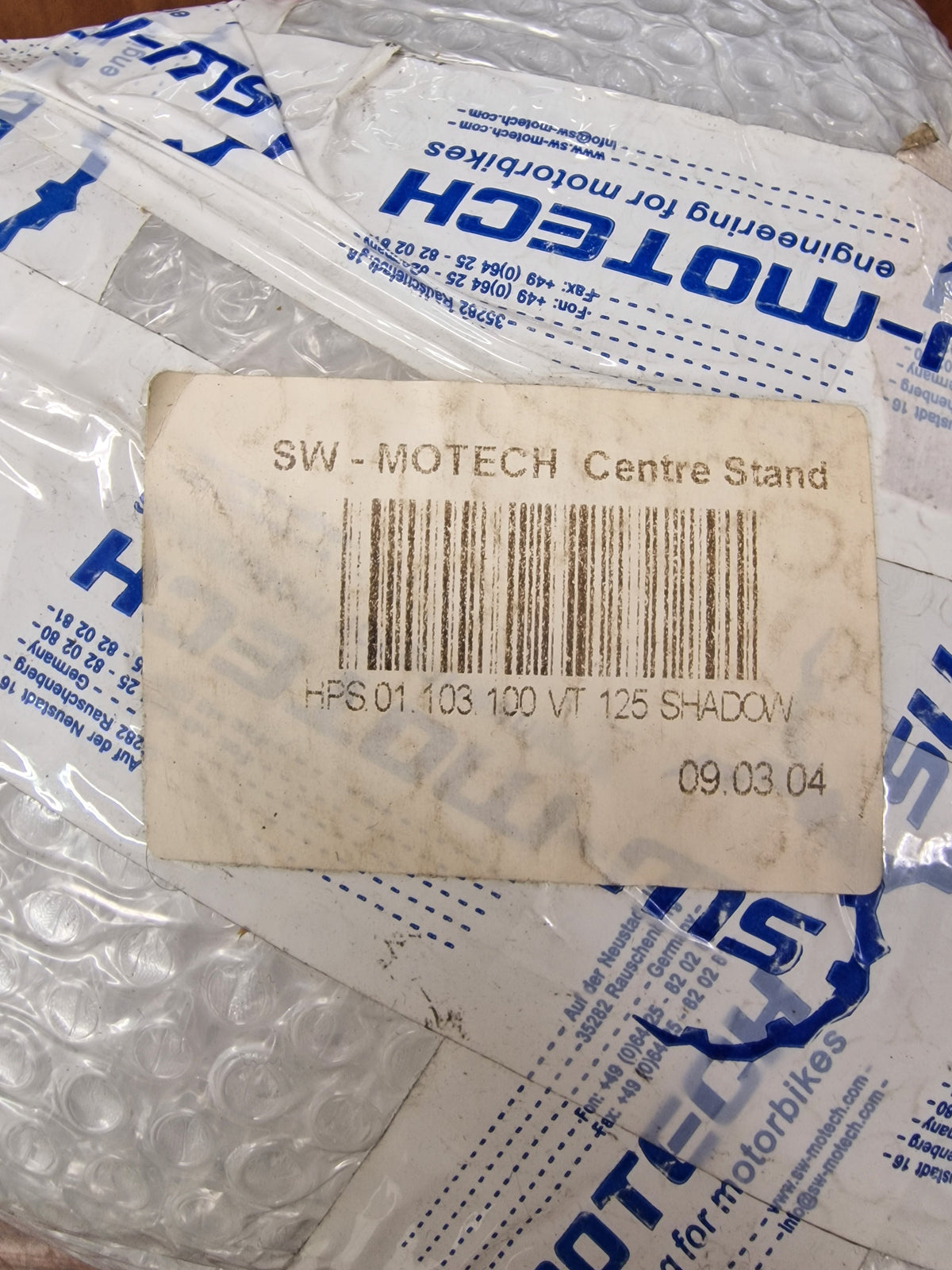 Honda Shadow VT 125 Hauptständer SW - MOTECH HPS.01.103.100 neu