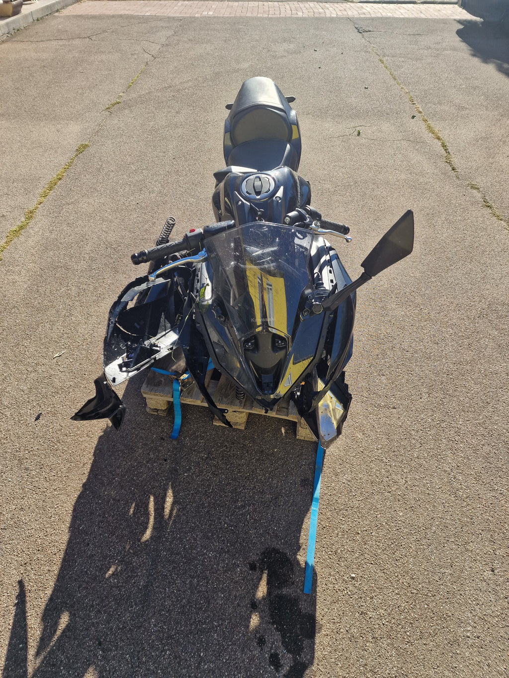 Kawasaki Ninja 650 Unfaller 50 KW
