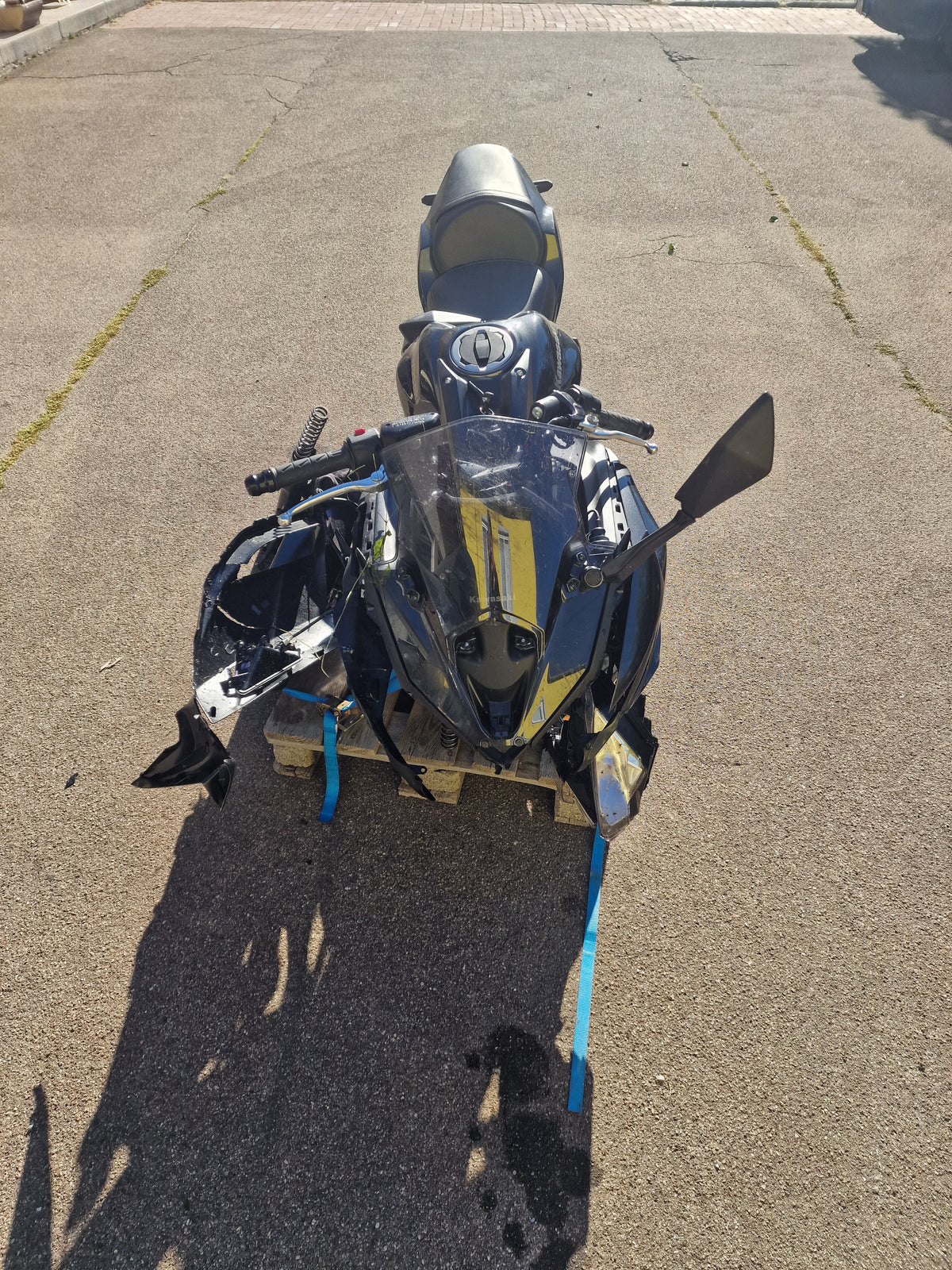 Kawasaki Ninja 650 Unfaller 50 KW
