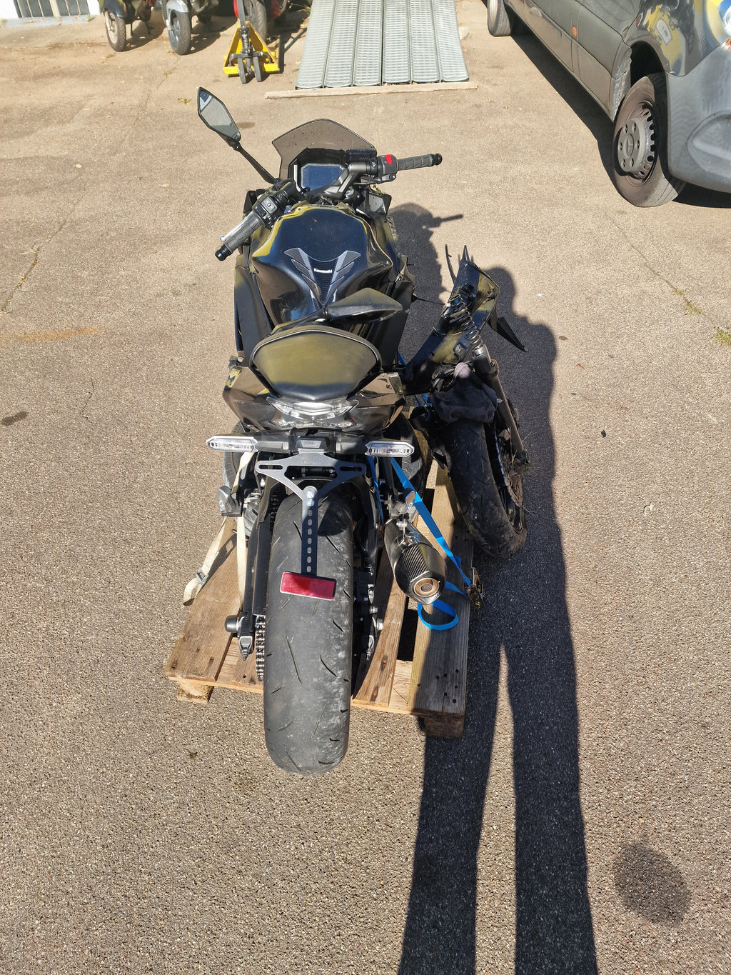 Kawasaki Ninja 650 Unfaller 50 KW
