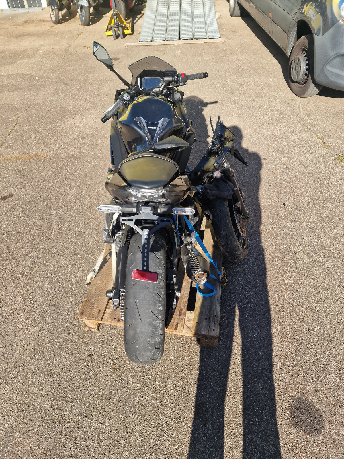 Kawasaki Ninja 650 Unfaller 50 KW