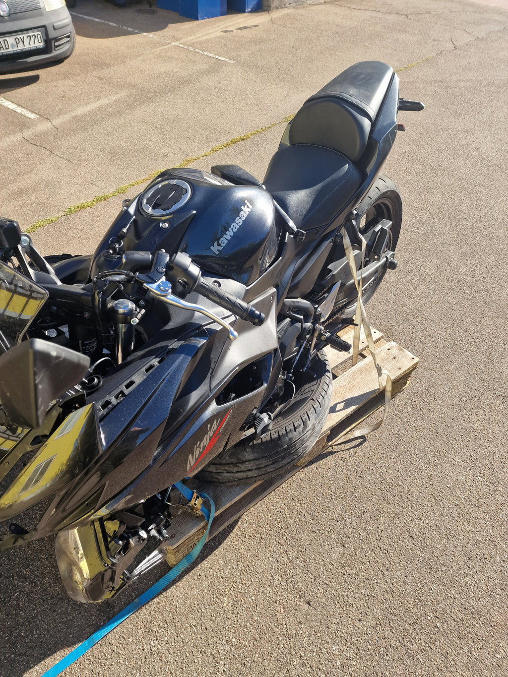 Kawasaki Ninja 650 Unfaller 50 KW