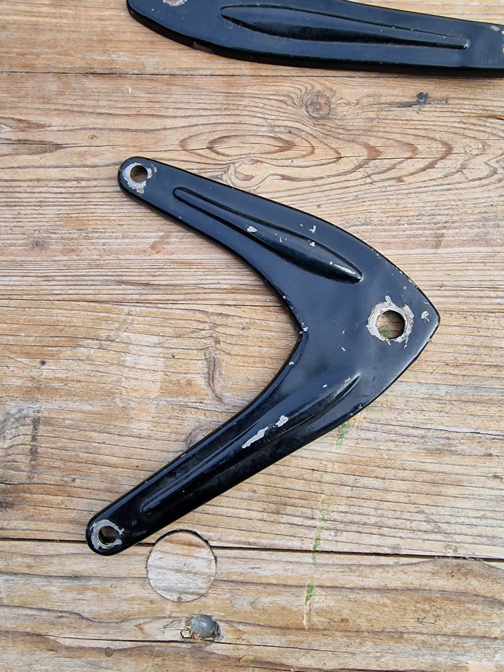 Zündapp KS 600 Lampenhalter rechts links Originallack