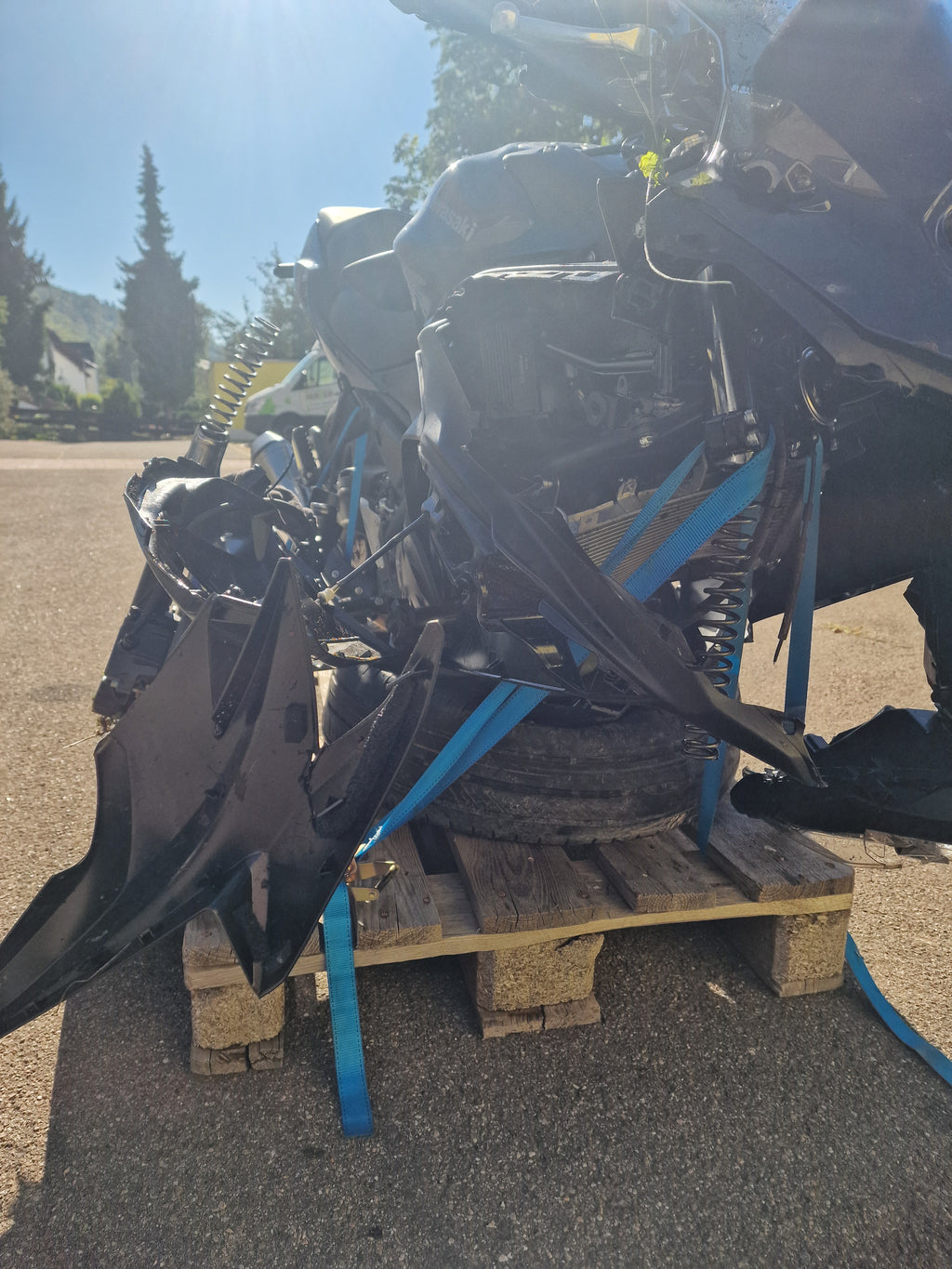 Kawasaki Ninja 650 Unfaller 50 KW