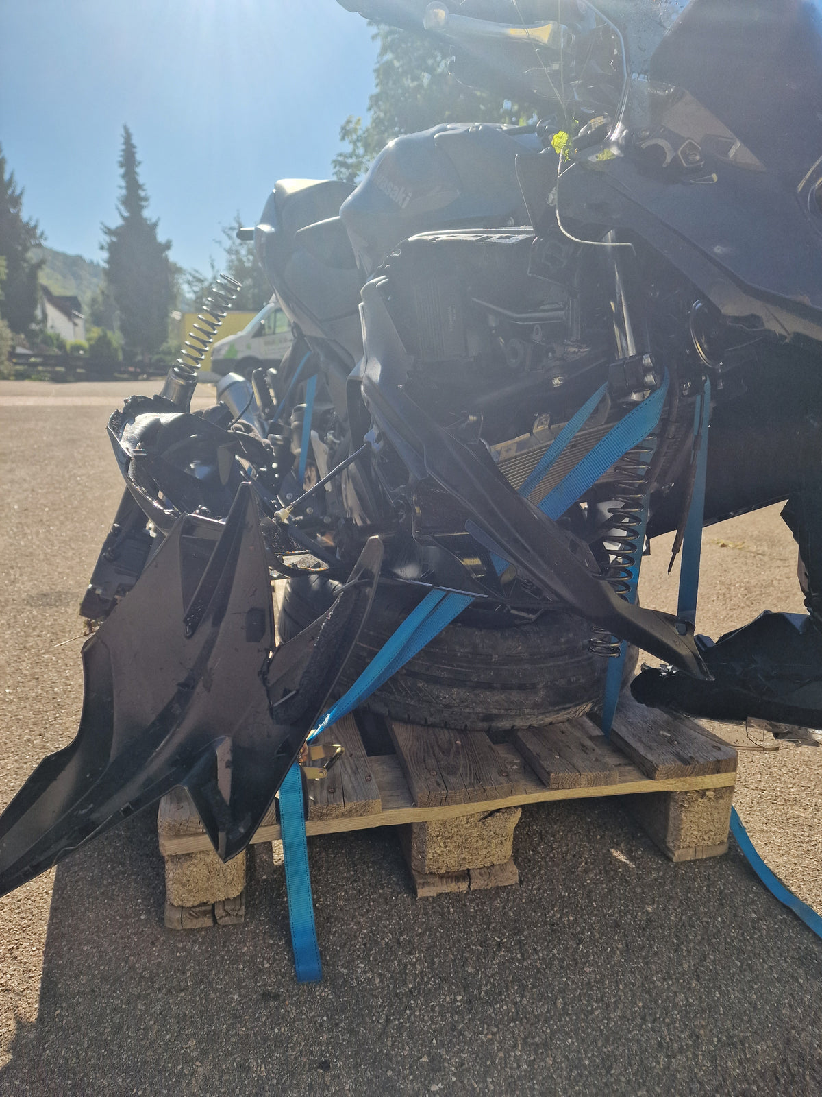 Kawasaki Ninja 650 Unfaller 50 KW