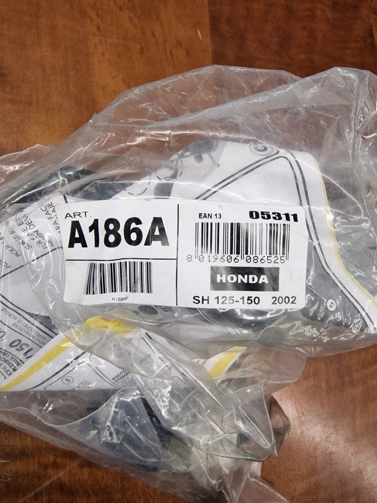 Honda SH 125 150 Windschutzscheibenhalterung Halter A186A neu