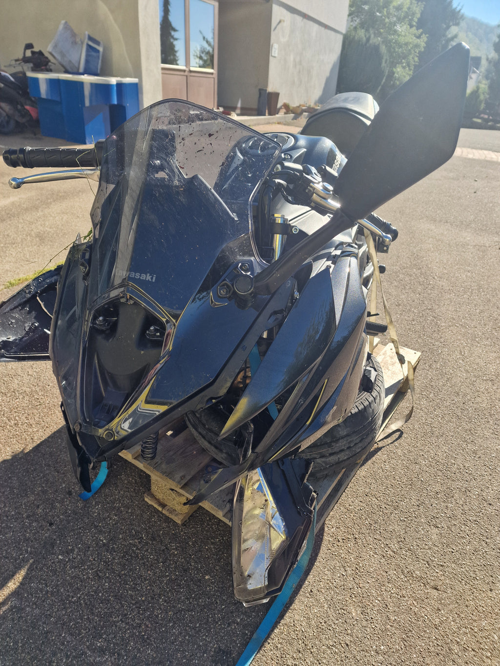 Kawasaki Ninja 650 Unfaller 50 KW