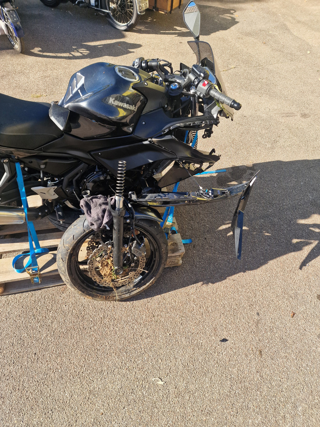Kawasaki Ninja 650 Unfaller 50 KW