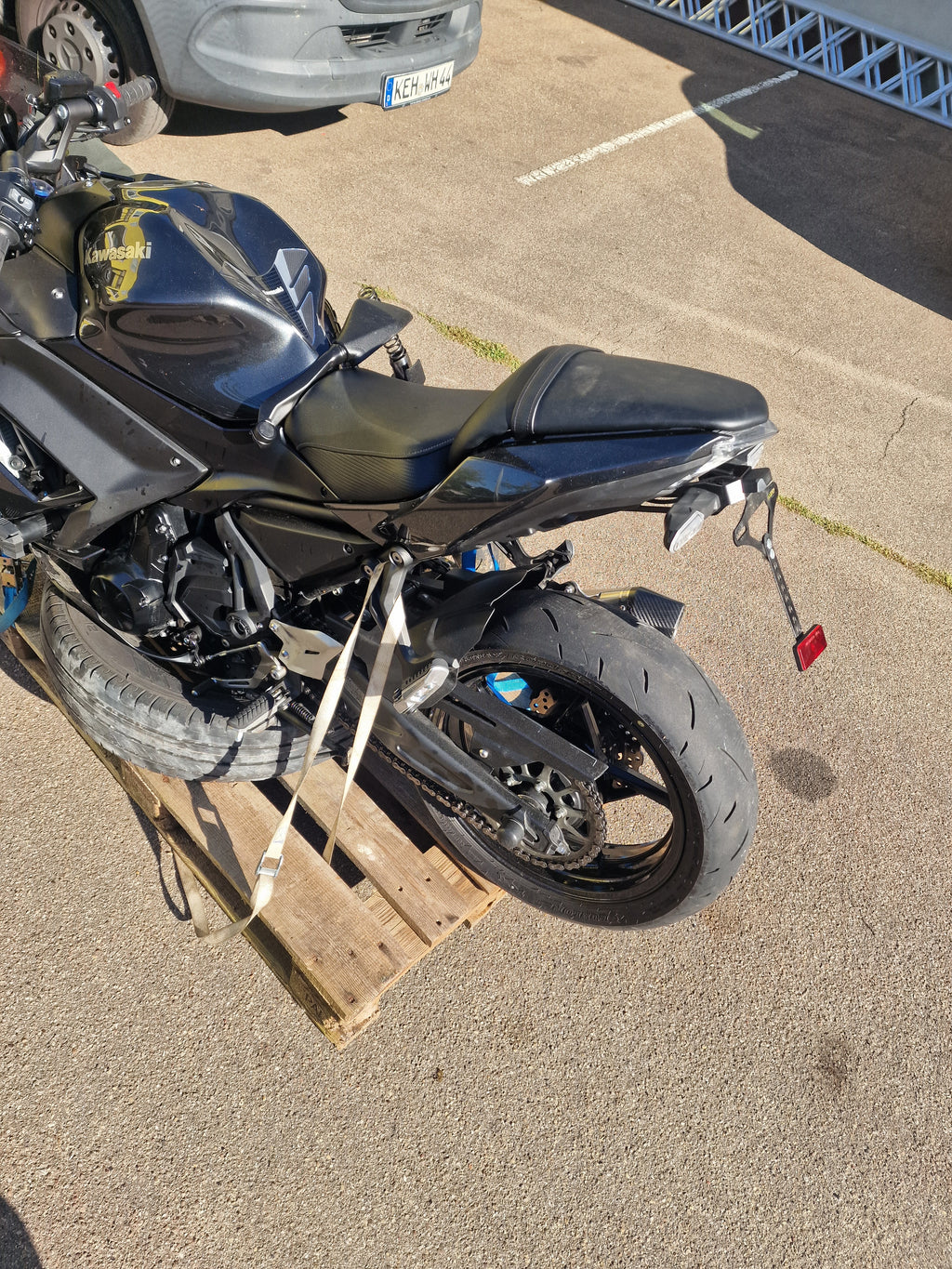 Kawasaki Ninja 650 Unfaller 50 KW