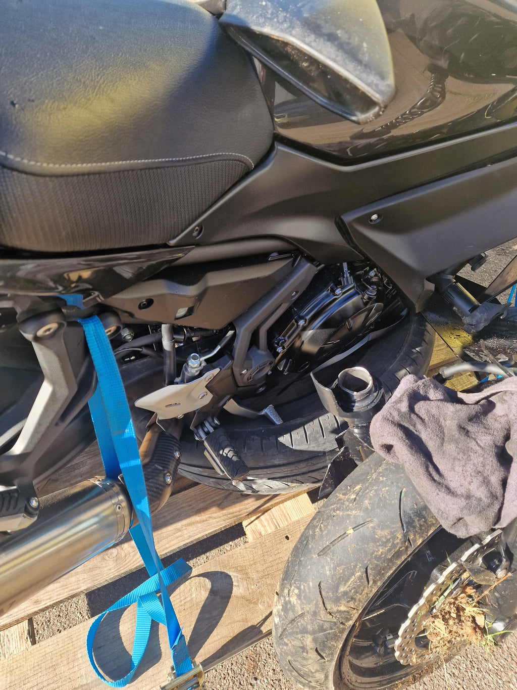 Kawasaki Ninja 650 Unfaller 50 KW