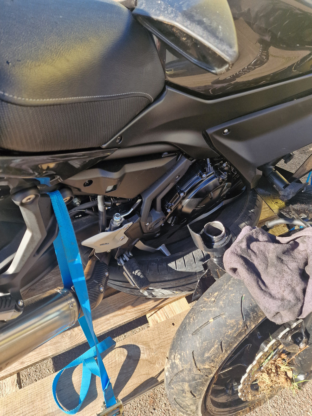 Kawasaki Ninja 650 Unfaller 50 KW