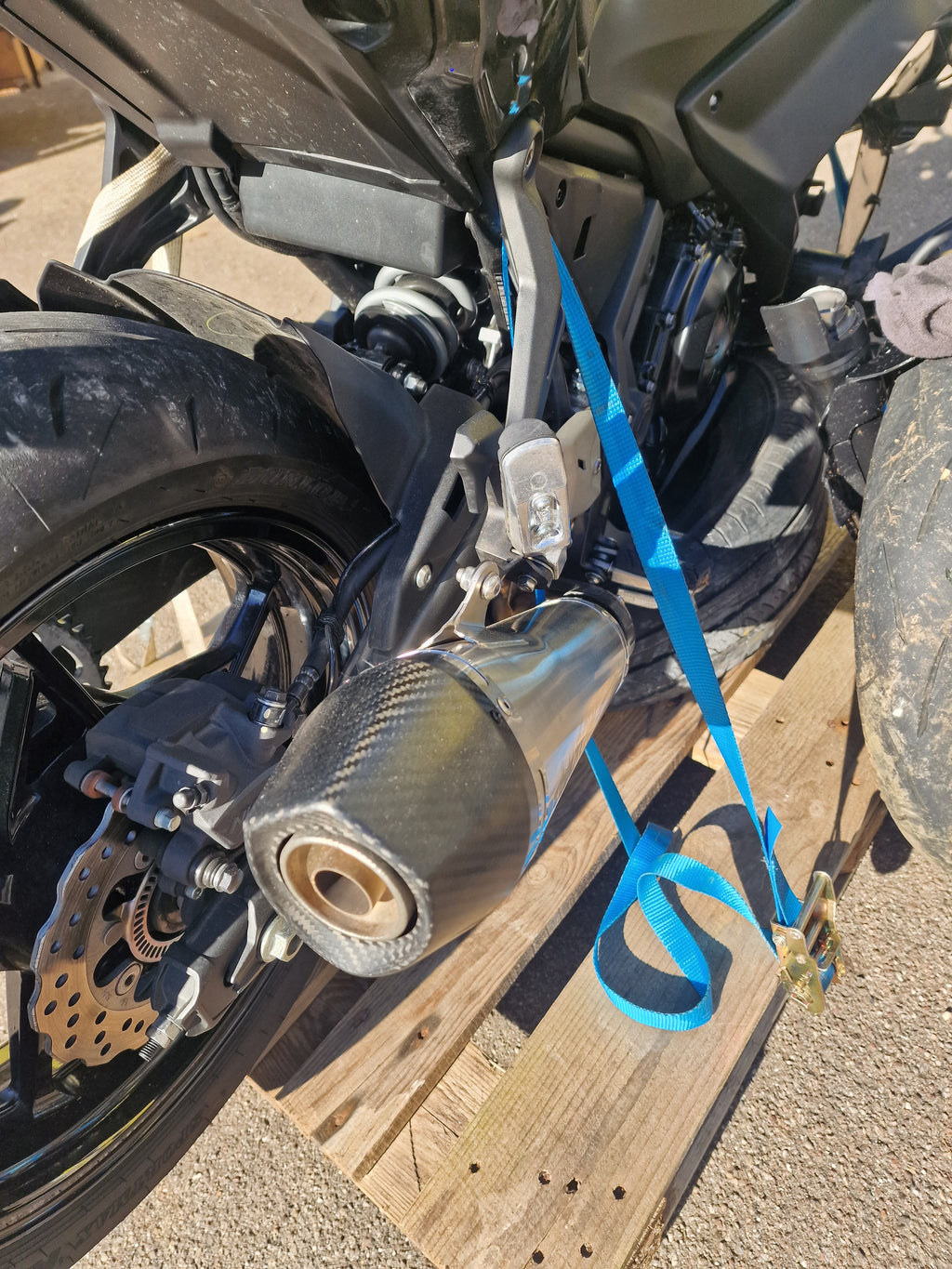 Kawasaki Ninja 650 Unfaller 50 KW